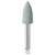 EVE ECOCERAM 100 stk mørkegrå fine, RA, flammeformet, 5 x 10 mm
