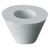 EVE UNIVERSAL 100 stk. umontert, hvit grov, fasong omvendt kjegle, 12 x 7 mm