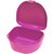 Rails/oppbevaringsbokser 12 stk dype, neonrosa