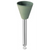 EVEFLEX polerer 100 stk. grønn fin, RA, figur omvendt kjegle, 9 x 8 mm