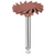 EVEFLEX TWIST 10 stk. rød medium, RA, twist-form, 23 x 1,6 mm