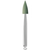 EVEFLEX polerer 100 stk grønne, fine, RA, torpedoform, 3 x 7,5 mm