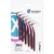 I-Prox L 6 bordeaux, stor, 5 mm, rett