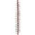 Mara expert Premium Line 100 stk. rød, medium fin, 0,5 mm