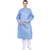 Essential Line kirurgisk frakk 30 stk., laget av SMMS, steril, 130 cm, XL