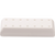 Rektangulært borstativ stk. 14-hull hvit