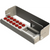 PLUG IN PLUS borholder stk. for 12 instrumenter, rød, 10,3 x 2,7 x 3,2 cm