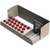PLUG IN PLUS borholder stk. for 20 instrumenter, rød, 11 x 3,5 x 3,4 cm