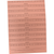 Alphabet strips DIN A5 10 stk rosa