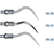 SONICflex paro sett A 3 stykker (Nr. 60, Nr. 61, Nr. 62)