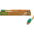 smart nature brush børste stk. Basic, grønn