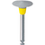 EVE DIAPOL stk. grå fin, RA, linseform, 10 x 2,5 mm