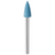 EVE DIAPOL stk. blå grov, FG, figur liten spiss, 3 x 6,5 mm