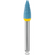 EVE DIAPOL stk. blå grov, RA, fasong spiss, 4 x 10 mm