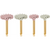 EVE DIACOMP PLUS TWIST sett 6 stk (3 x 6184 rosa medium, 3 x 6284 grå fin), RA