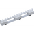 PTFE-blokk stk. blokk inkludert 3 skruer, 16 cm, for 14 instrumenter