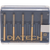 DIATECH diamanter G881 5 stk blå medium (ML), FG, figur 141 sylinder avrundet, 8 mm, ISO 016