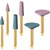 EVE DIASYNT PLUS 10 stk rosa medium, RA, fasong liten spiss, 3 x 7,5 mm