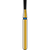 DIATECH diamanter G807 5 stk blå medium (M), FG, figur 225 invertert kjegle, 3,5 mm, ISO 012