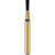 DIATECH diamanter G807 5 stk blå medium (M), FG, fasong 225 invertert kjegle, 3,5 mm, ISO 012