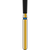 DIATECH diamanter G807 5 stk. blå medium (M), FG, fasong 225 invertert kjegle, 5 mm, ISO 018