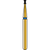 DIATECH diamanter G813 5 stk blå medium (M), FG, figur 032, diabolo, 1,5 mm, ISO 010