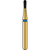 DIATECH diamanter G830 5 stk blå medium (M), FGSS, figur 233 pære, 2,7 mm, ISO 010