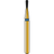 DIATECH diamanter G830 5 stk. blå medium (M), FG, fasong 233 pære, 2,7 mm, ISO 009