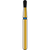 DIATECH diamanter G830 5 stk. blå medium (M), FG, figur 233 pære, 2,7 mm, ISO 014