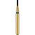 DIATECH diamanter G835 5 stk. blå medium (M), FG, figur 108 sylinder flat ende, 3 mm, ISO 008