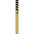 DIATECH diamanter G836T 5 stk. grønn grov (C), FG, figur 110 sylinder med flat kant, 6 mm, ISO 016