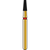 DIATECH diamanter G845 5 stk. rød fin (F), FG, figur 170 kjegle med flat ende, 4 mm, ISO 016