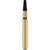 DIATECH diamanter G845R 5 stk. blå medium (M), FG, fasong 544 konisk avrundet kant, 4 mm, ISO 016