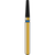 DIATECH diamanter G846R 5 stk. blå medium (M), FG, figur 545 kjegle avrundet kant, 6 mm, ISO 016