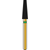 DIATECH diamanter G847 5 stk. grønn grov (C), FG, figur 172 kjegleformet med flat ende, 8 mm, ISO 025
