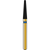 DIATECH diamanter G856 5 stk blå medium (M), FG, figur 198 rund kjegle, 8 mm, ISO 018