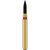 DIATECH diamanter G860 5 stk., rød fin (F), FG, figur 245 flamme, 5 mm, ISO 012