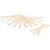 Trespatel av tre pose 100 stk. 150 x 18 mm, usteril