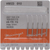 Hardmetallbor 23 5 FG, fasong 168, 4,1 mm, ISO 010