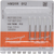 Hardmetallbor 31R 5 FG, fasong 137 rund, 4,1 mm, ISO 012