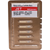 HM bor FG 1958 5 rette fissurbor med kuppelformet hode, FG, 3,7 mm, ISO 012