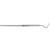Periodontale sonder stk. 15 cm, fasong CP15, gradering (1-15 i mm), rundt håndtak