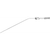 Sugekanyle konisk stk. 205 mm, 2 mm, konisk, dråpeformet, vinklet