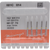 Diamant 881 5 stk. gul ekstra fin, FG, fasong 141 sylinder rund, 8 mm, ISO 014
