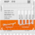 MEIPREP diamanter 5 FG, figur 569 (855P), ISO 018