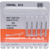 HM Finisher bor 48L 5 stk fine FG, figur 249 flamme, 8 mm, ISO 012