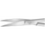 Fine saks stk. BC141R, 130 mm, bøyd