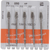 Stålfreser 75 5 fresebor ISO 050, HP