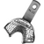 Wiro-lock avtrykkskje stk. 32P UK, delvis sagtannet front, perforert