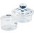 Pellet jars og dab jars stk. 77/92 mm, 79 mm høy, med påmontert lokk, ikke autoklaverbar